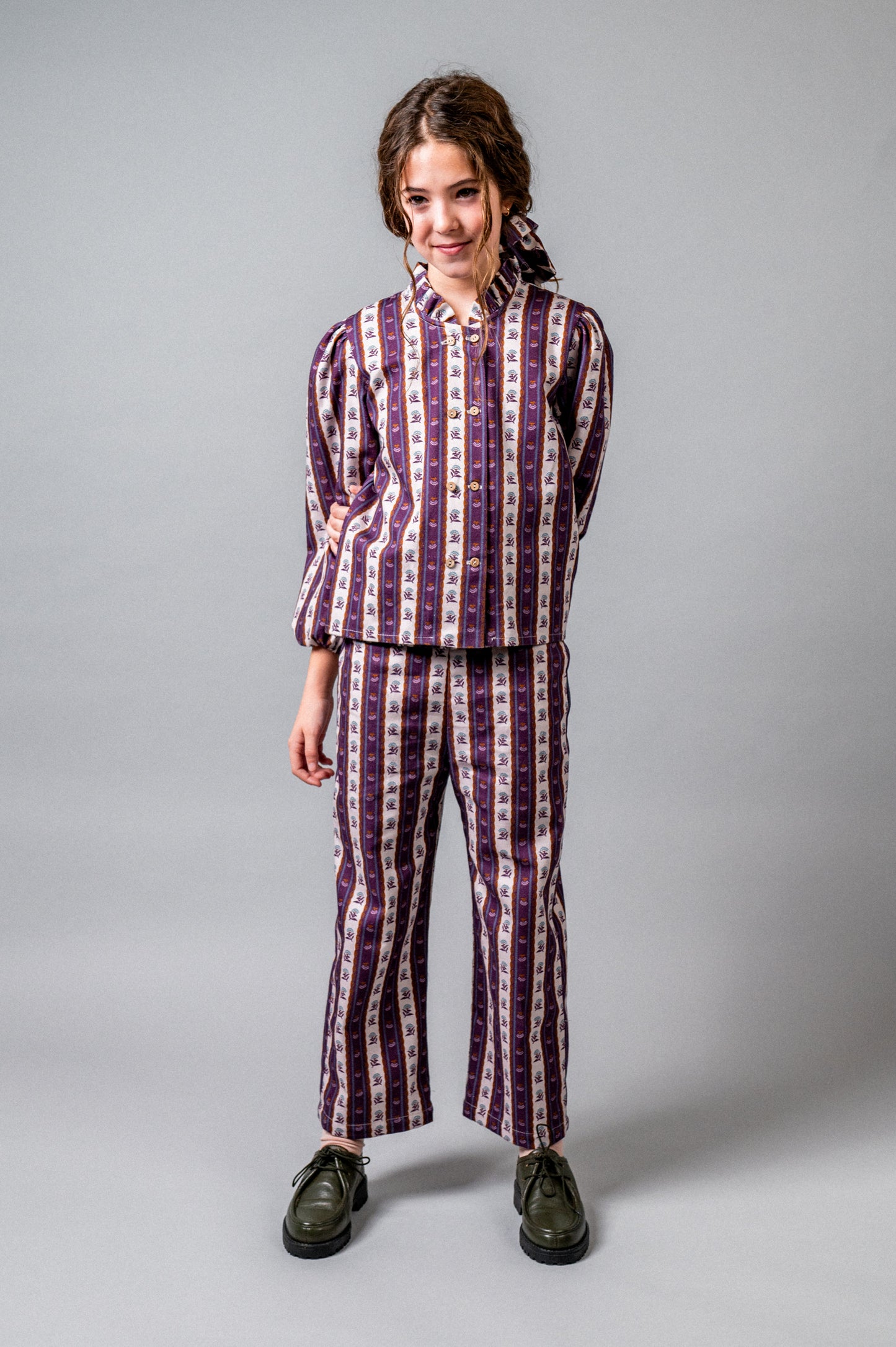 Camisa cruzada Montal niña