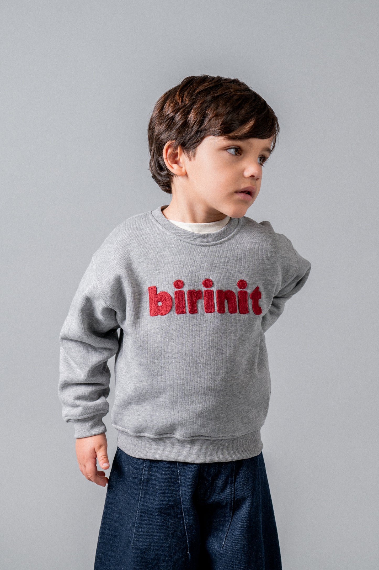Sudadera Birinit grey bebé