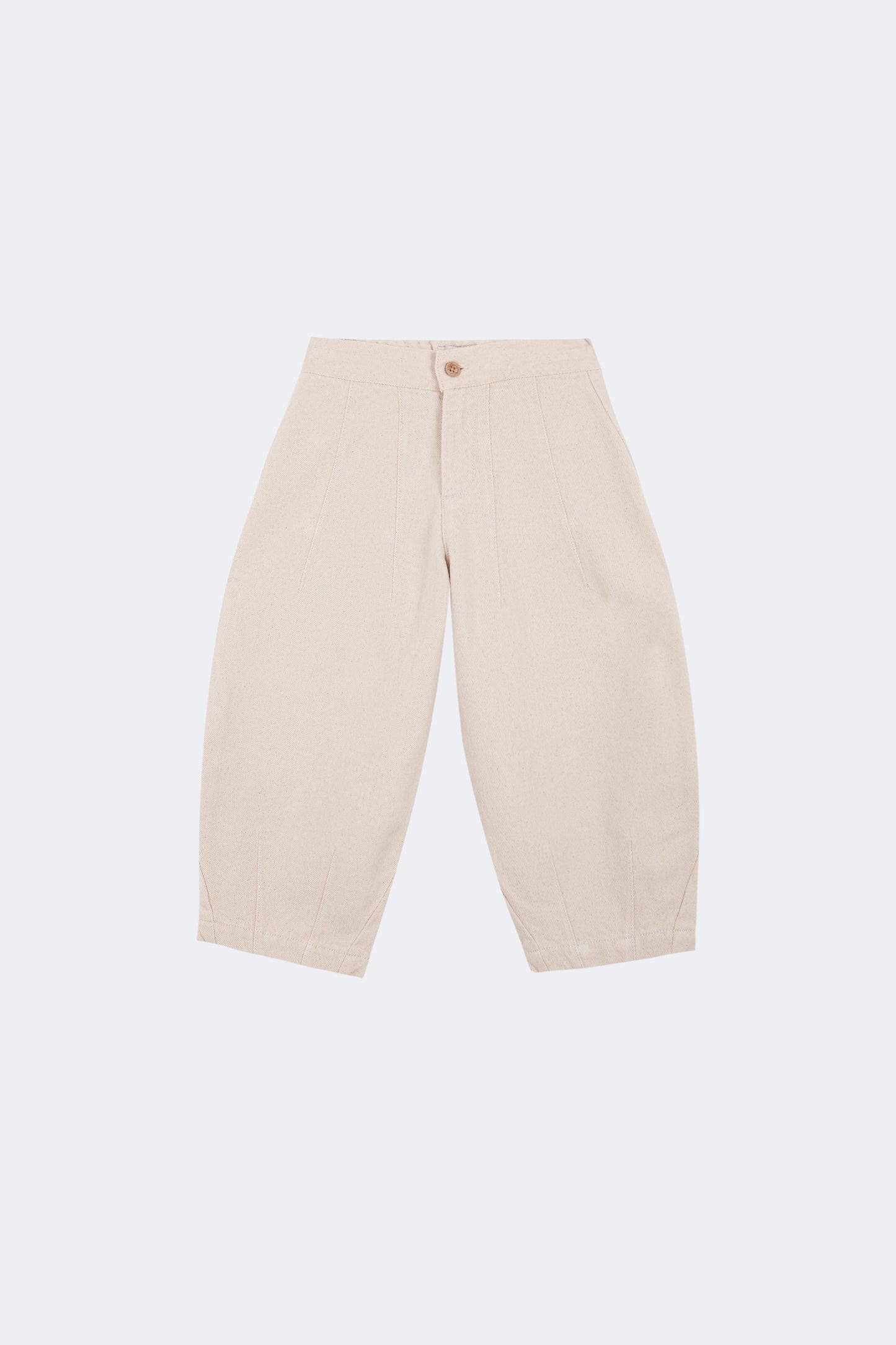 Pantalón largo denim crudo bebé