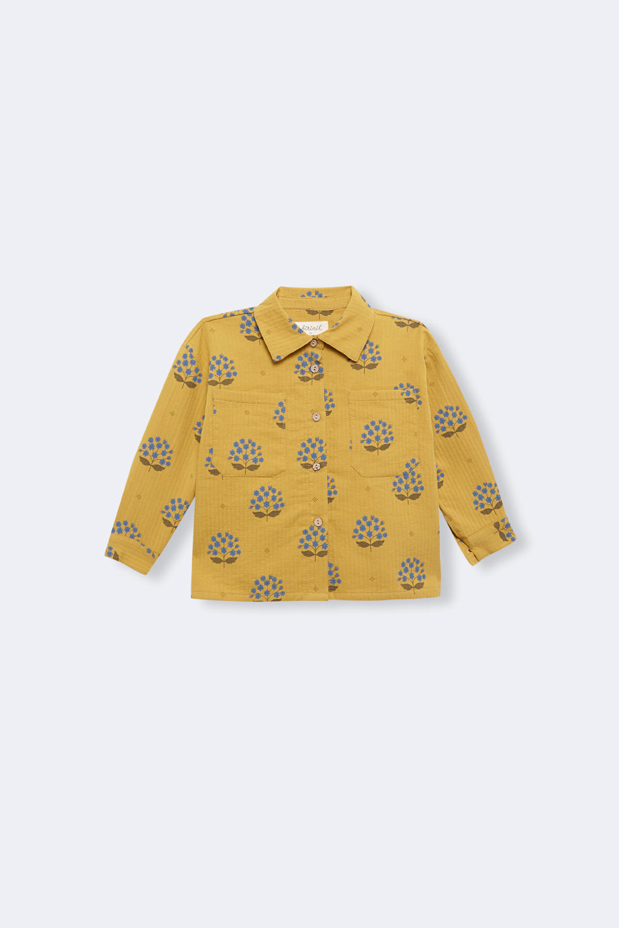 Camisa cuello pico Arboleda bebé
