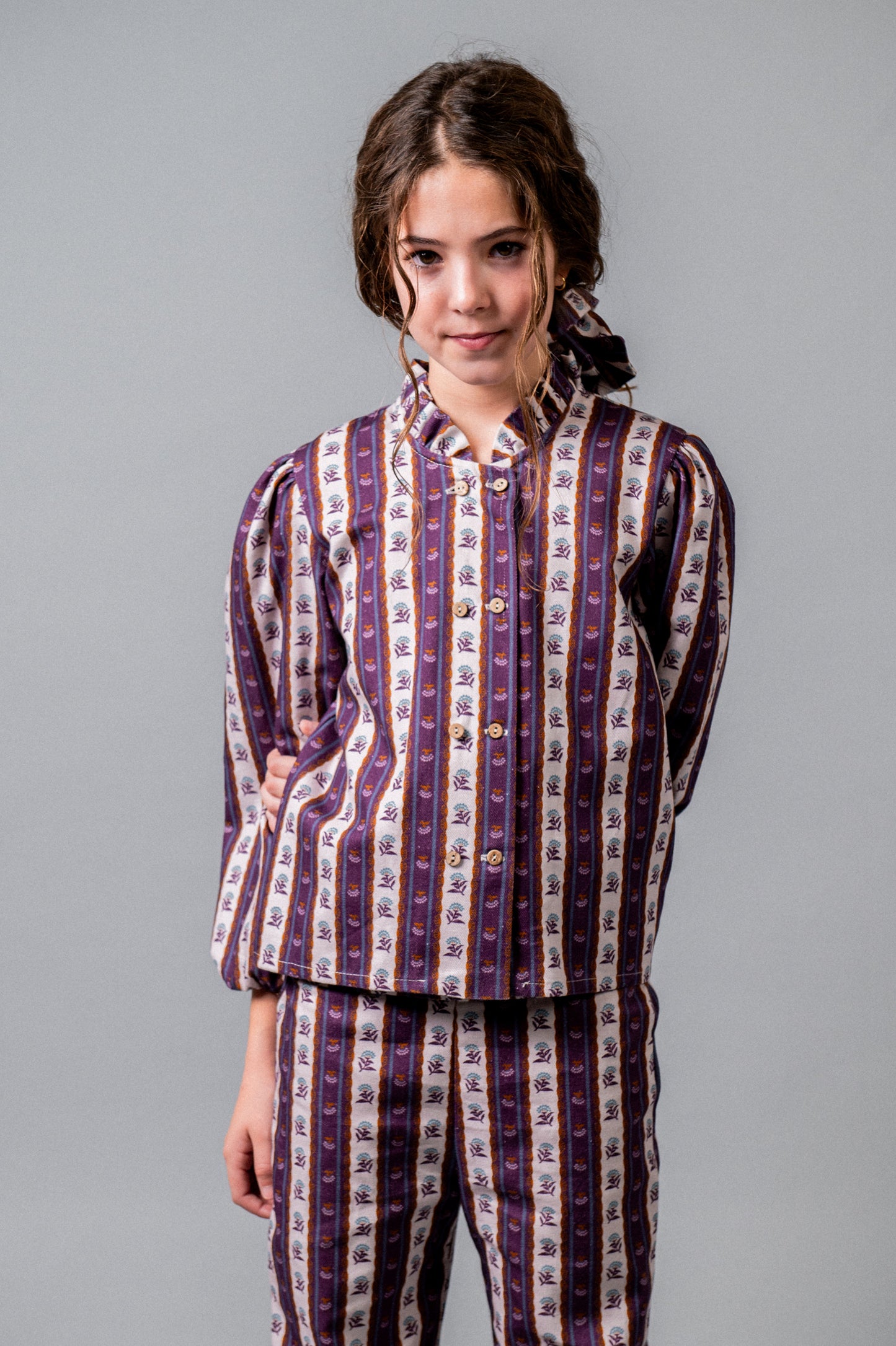Camisa cruzada Montal niña