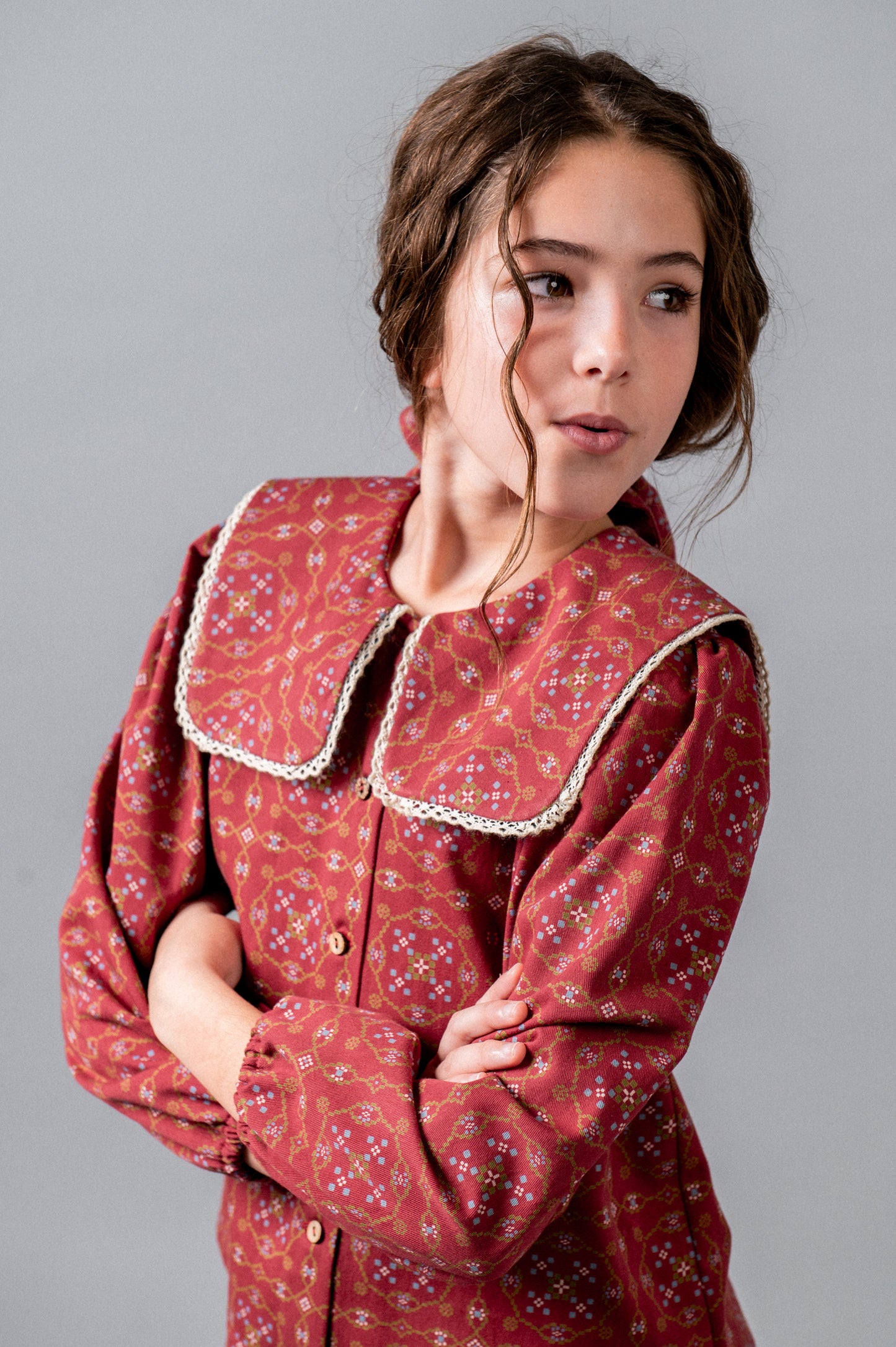Camisa puntilla Ribera niña