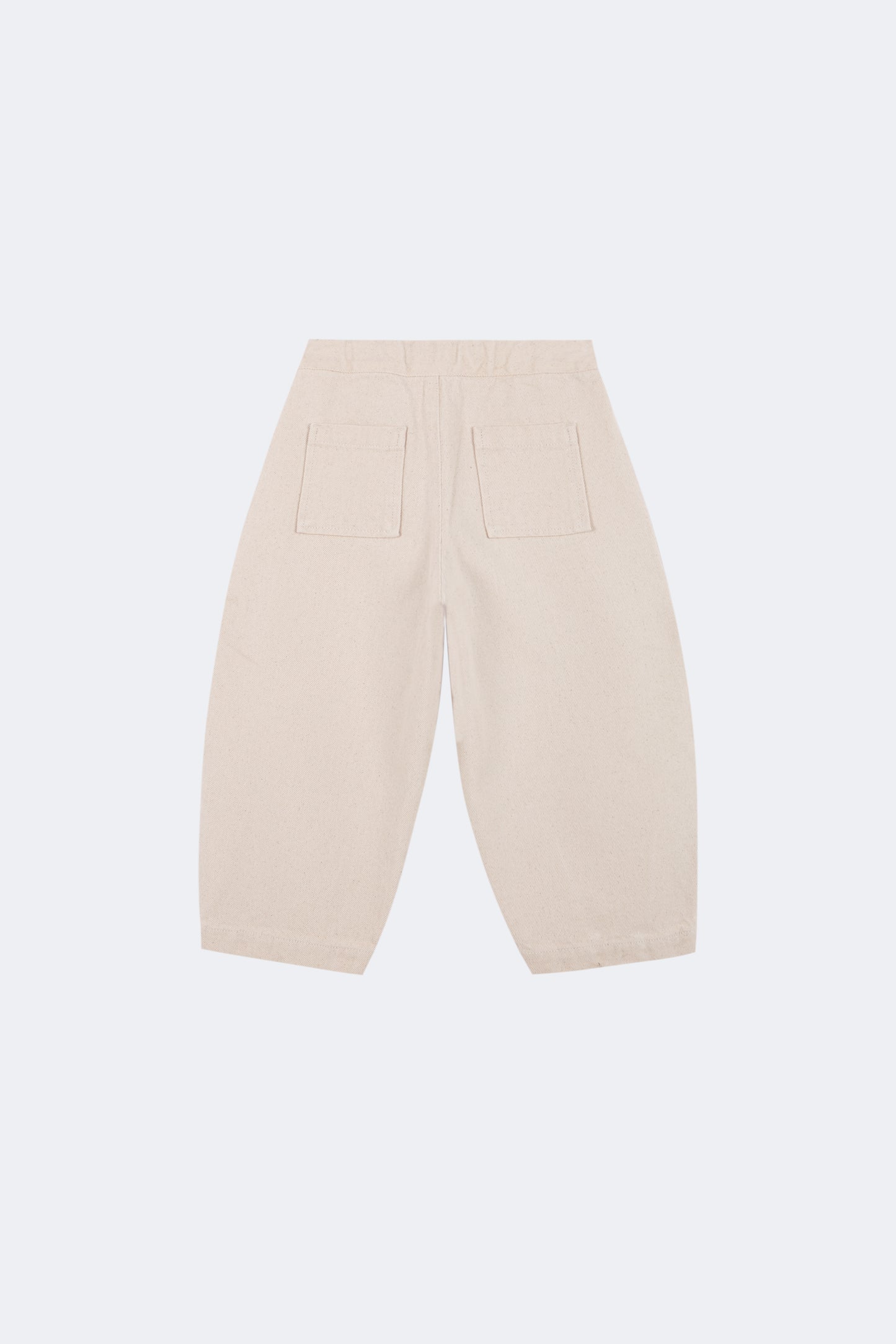Pantalón largo denim crudo bebé