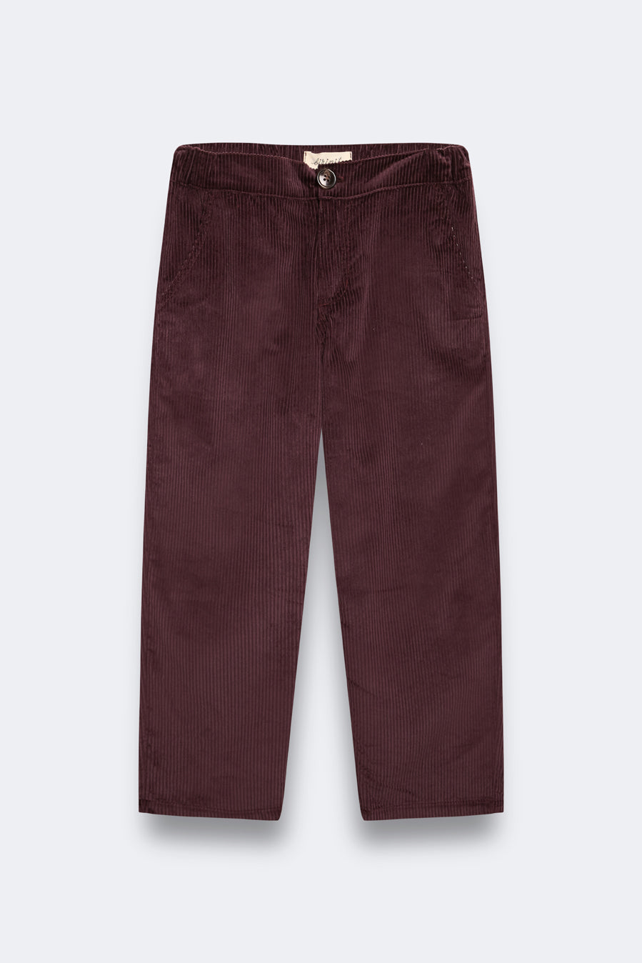 Pantalón largo pana violet niño