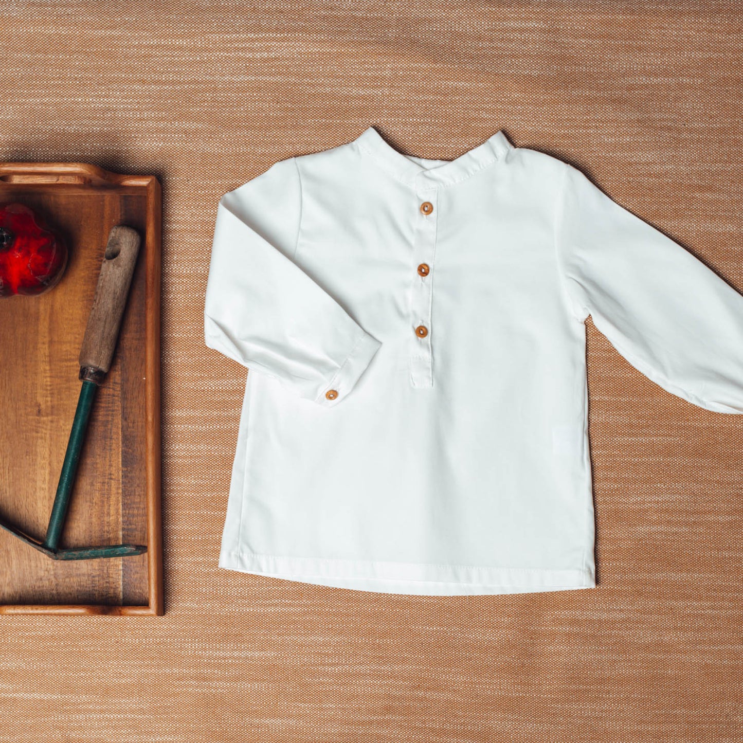 Camisa polera blanca