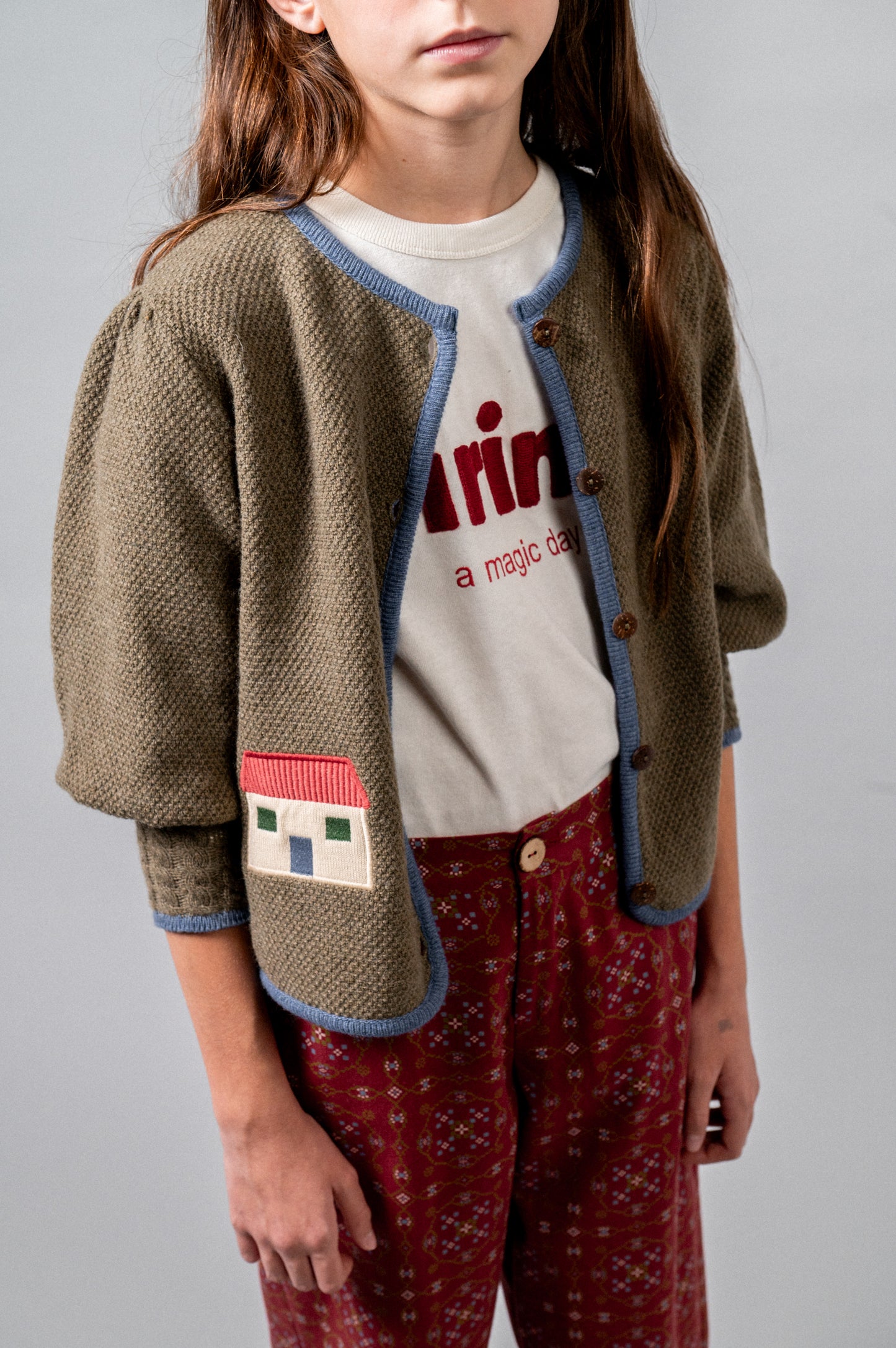 Camiseta ivory Birinit niña