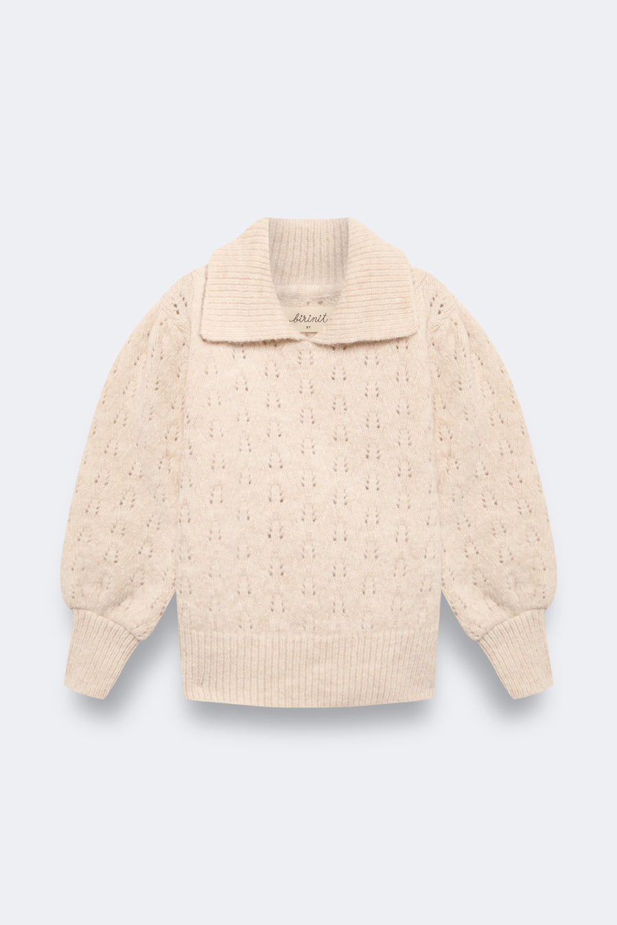 Jersey punto Biri ivory niña