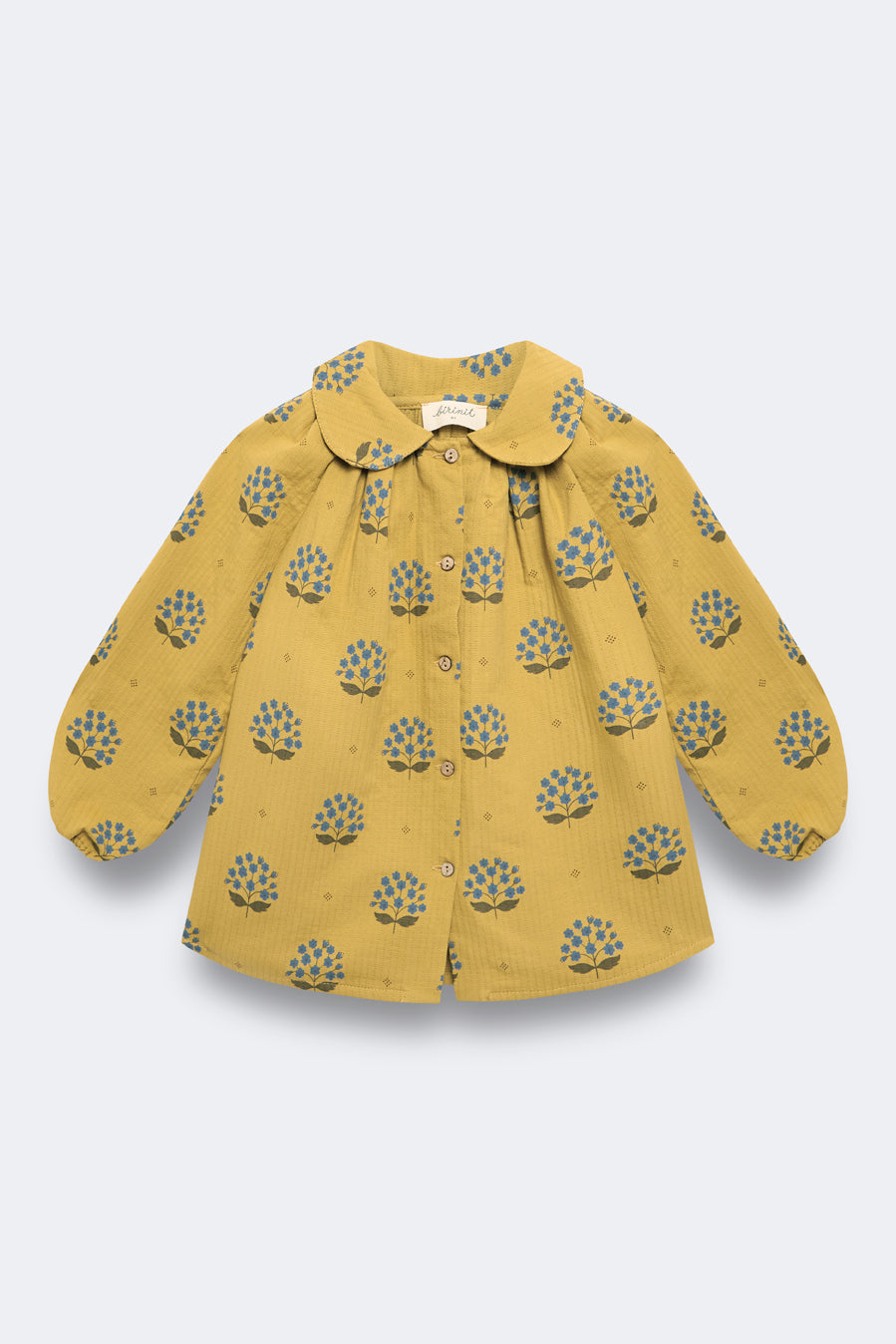 Camisa cuello redondo Arboleda niña