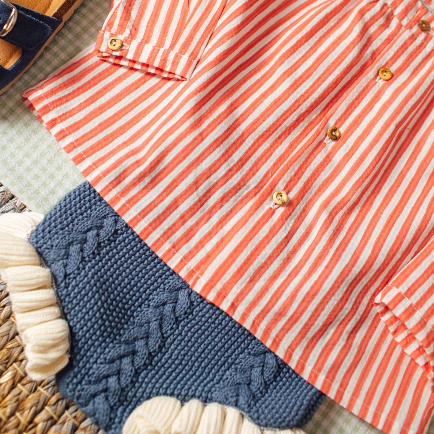 Red Stripes maho shirt