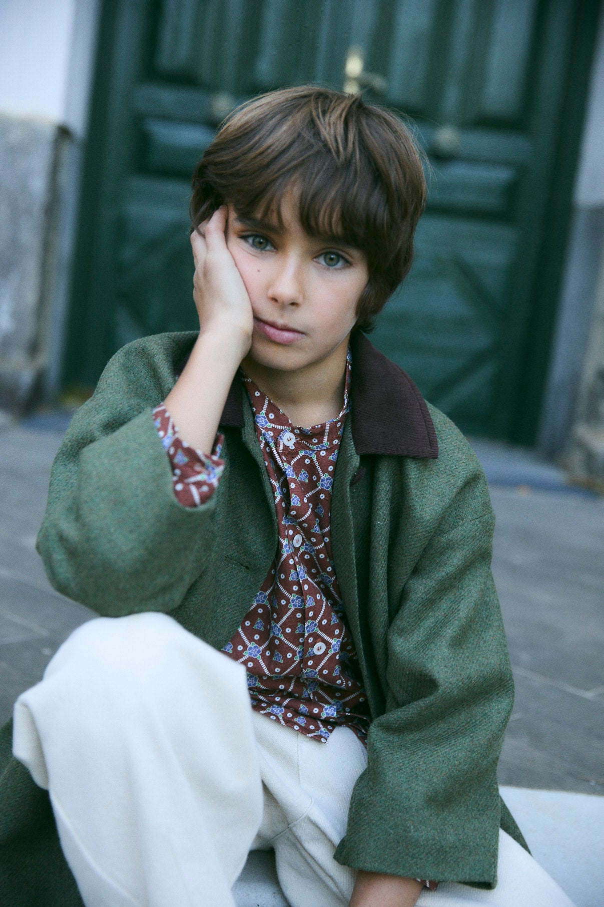 Miró oversize coat boy