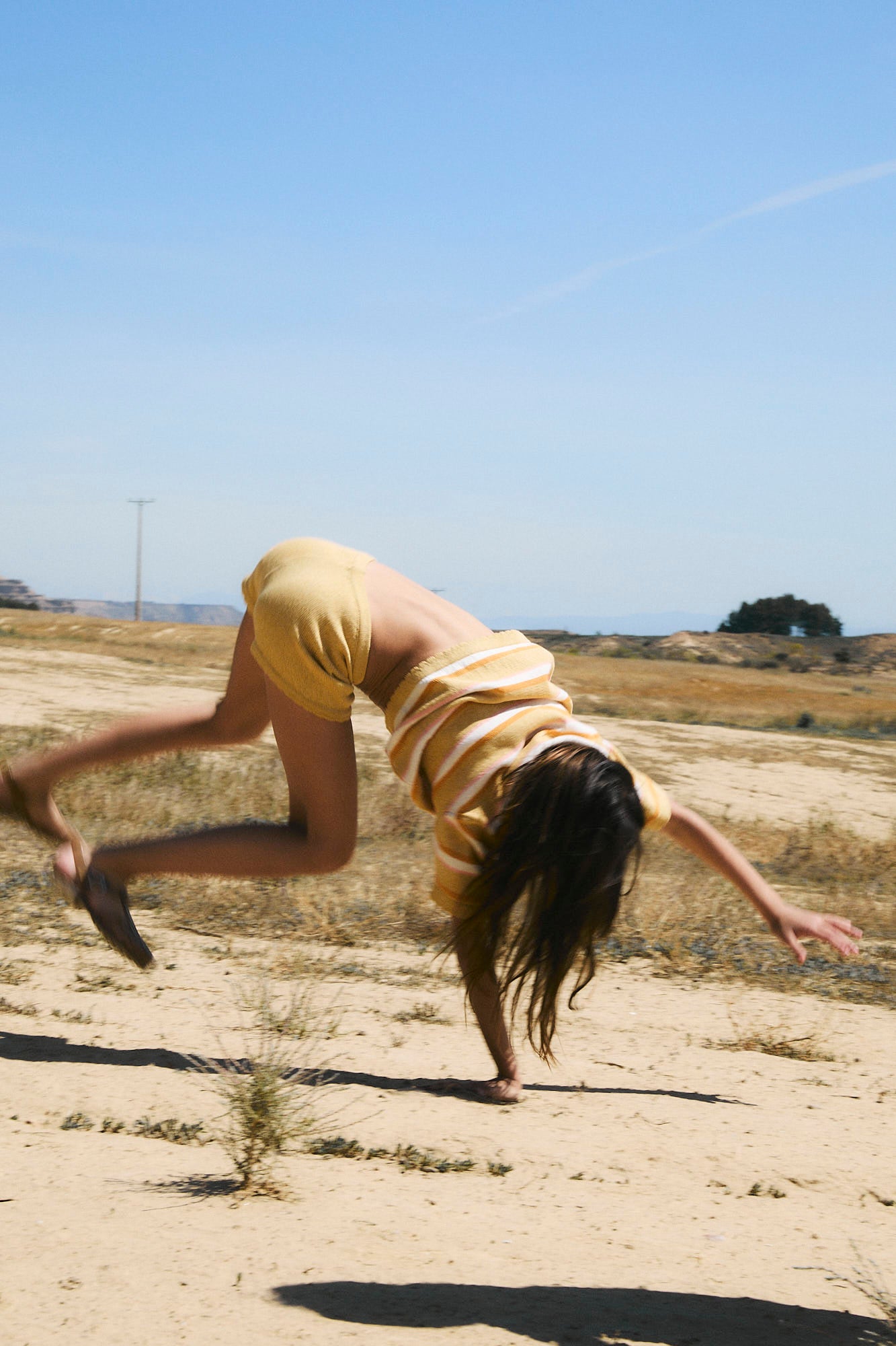 Pantalón corto punto sand niña