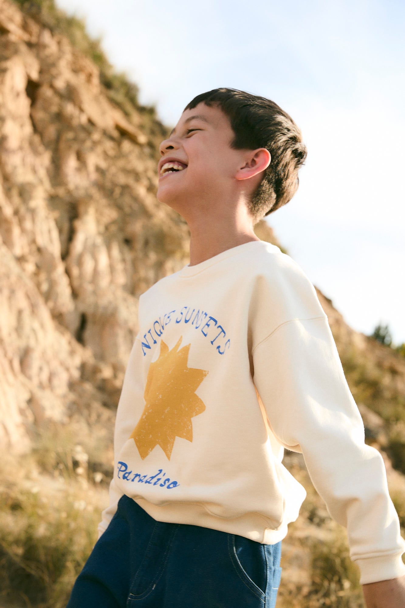 Sudadera Unique Sunsets niño