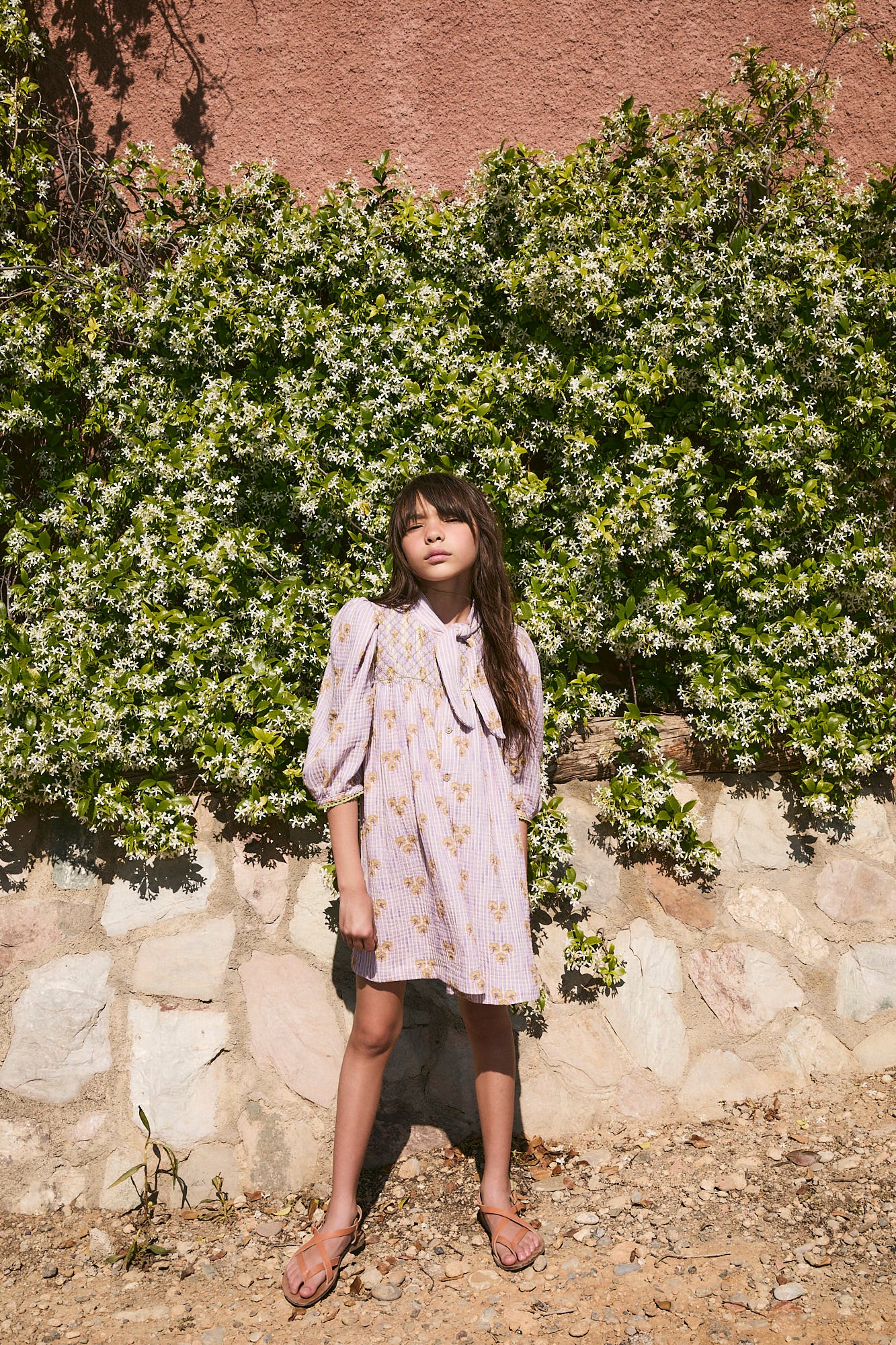 Cinca smocked dress girl