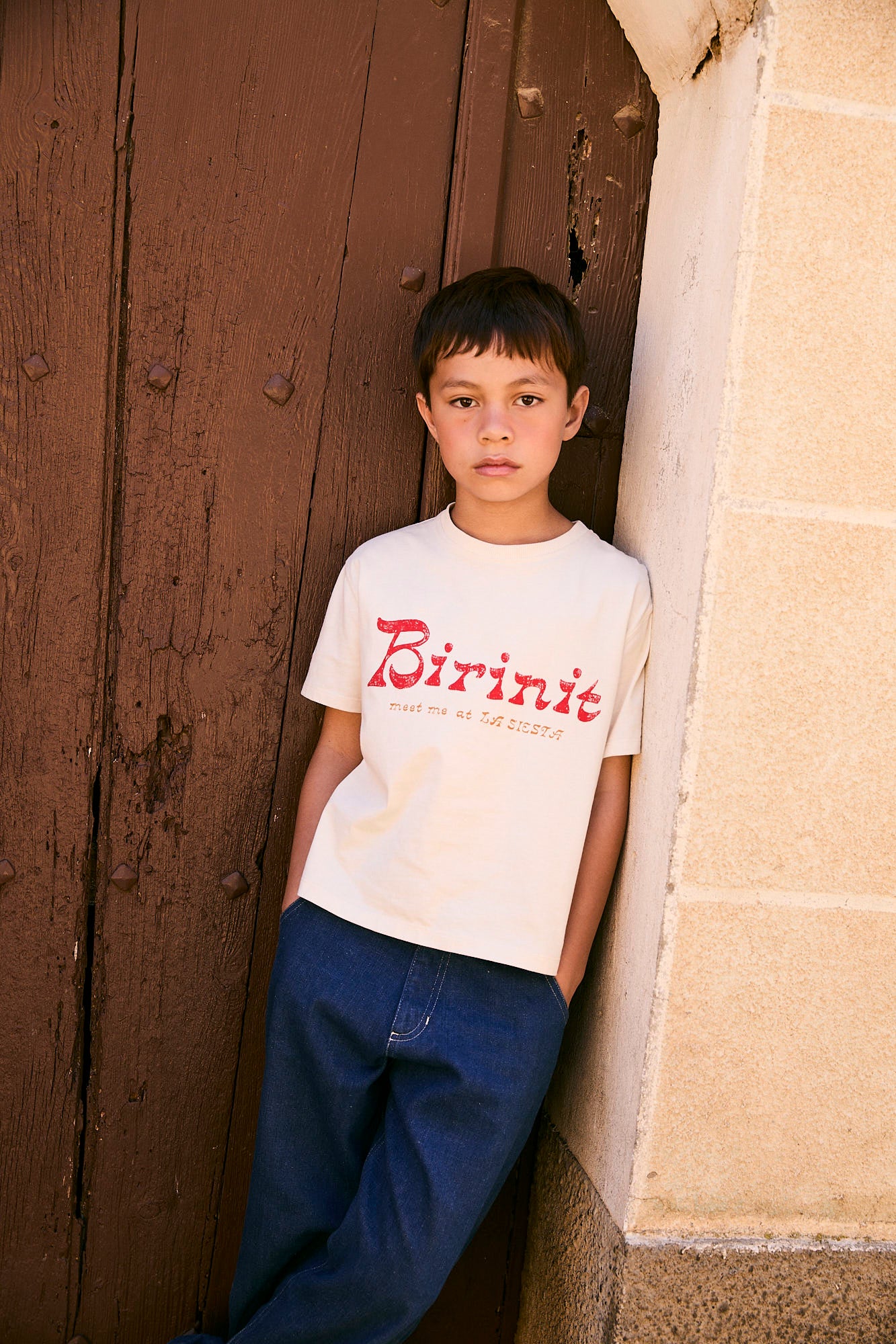 Birinit Ivory t-shirt boy