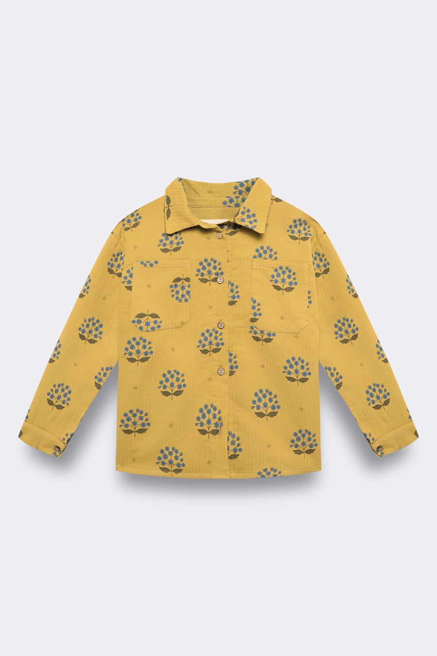 Camisa cuello pico Arboleda niña