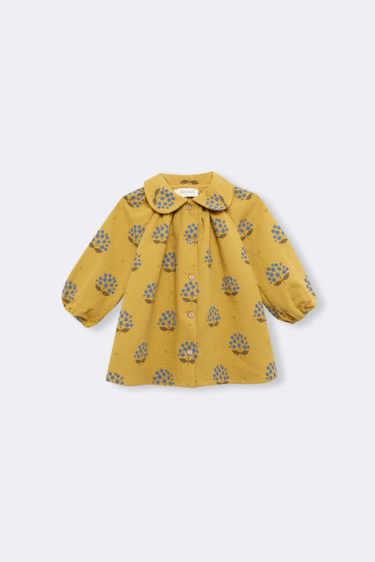 Camisa cuello redondo Arboleda bebé
