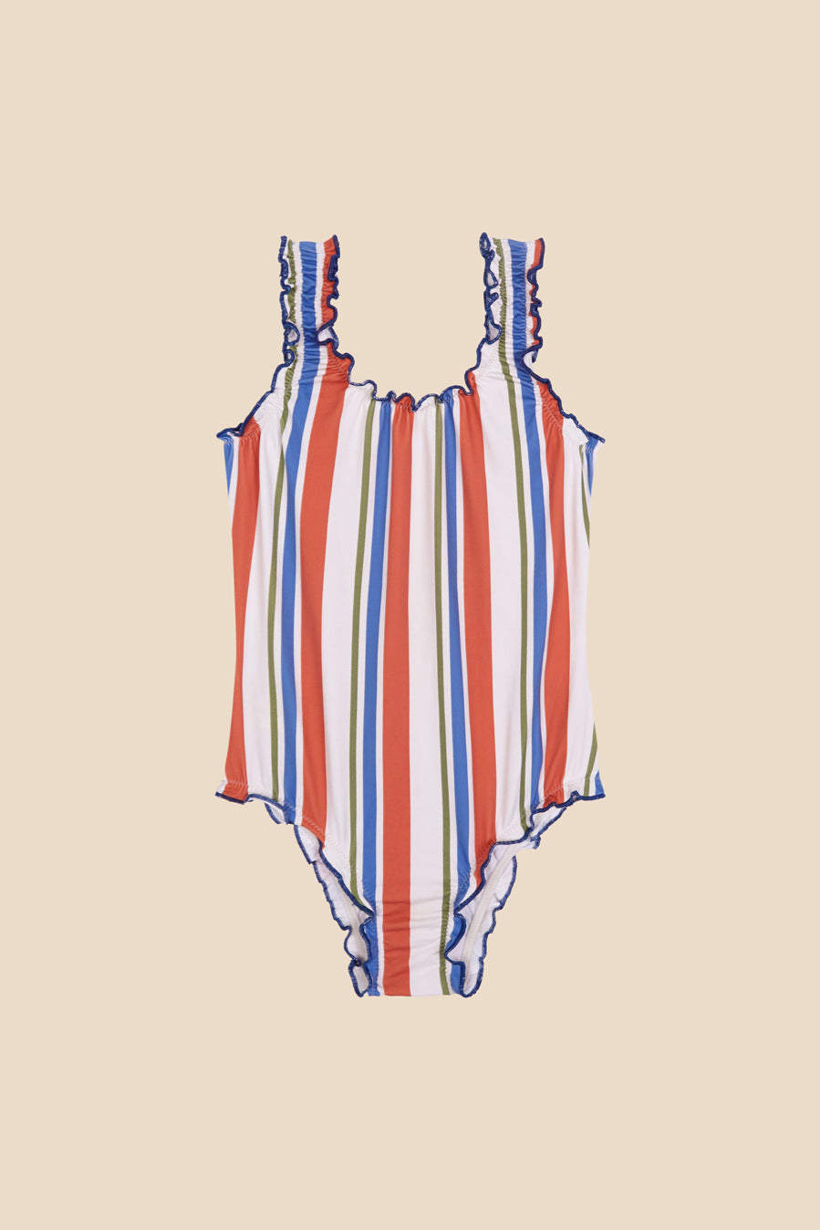 Miranda stripes girl swimwear