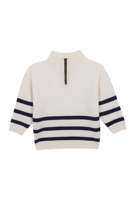 Marine stripes knit sweater baby