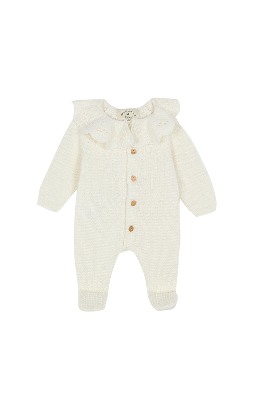 Pelele punto cashmere new born