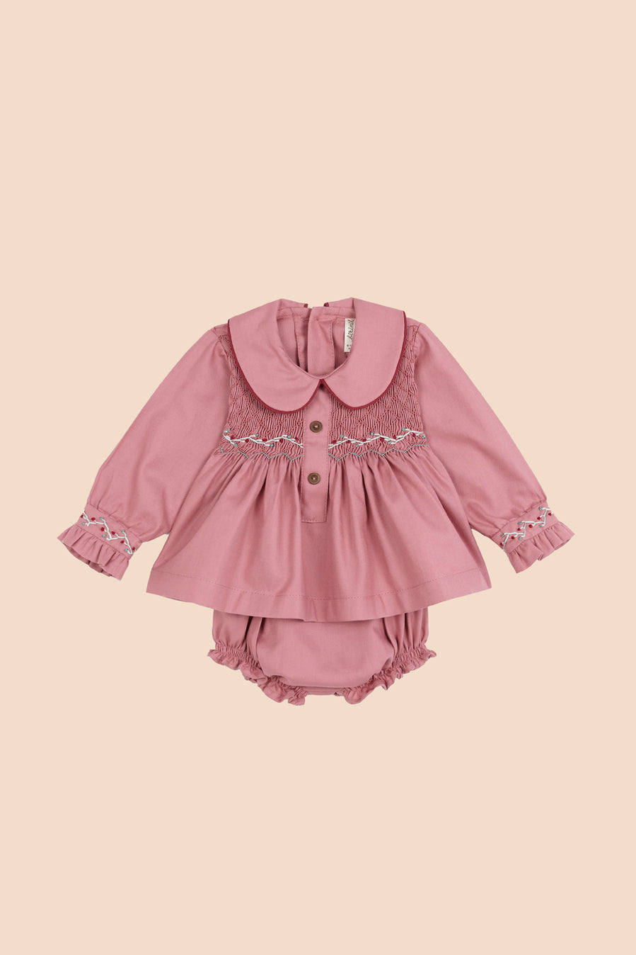 Set / Jesusito nidos Rose con culetín a tono