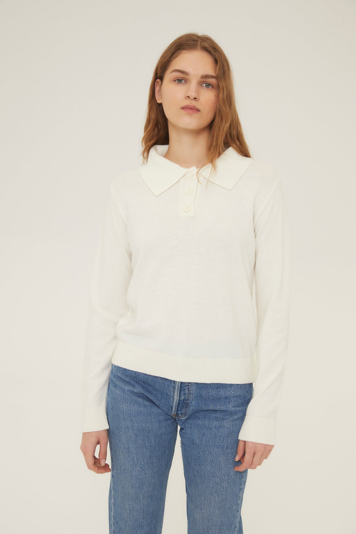 Woman Ivory Biri knit sweater