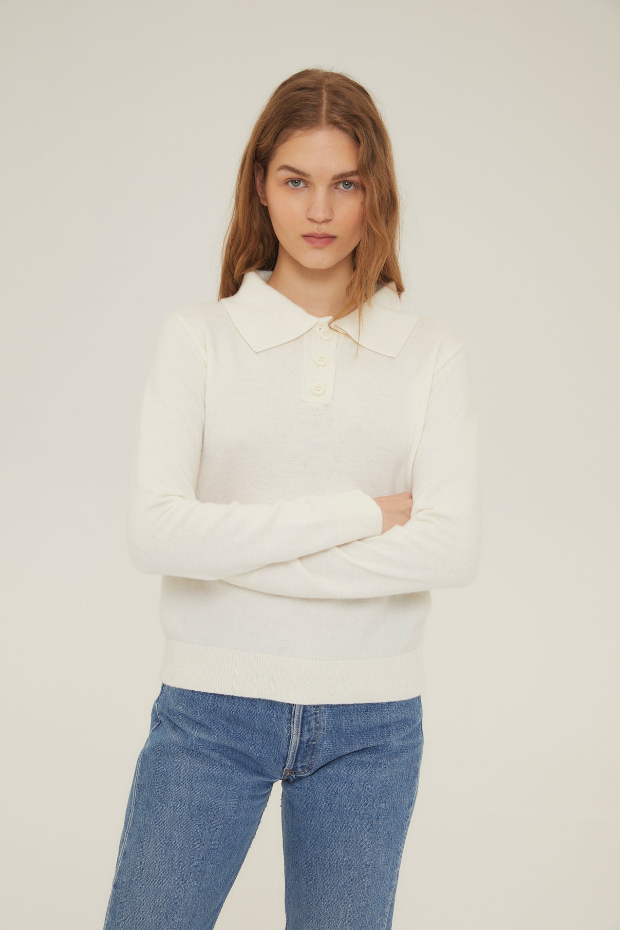 Woman Ivory Biri knit sweater