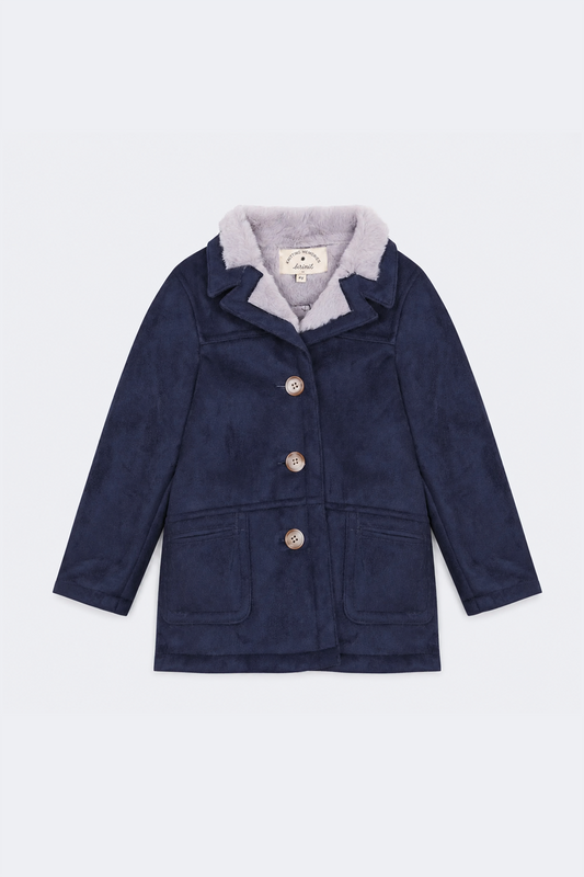 Van Gogh Blue coat with lapels