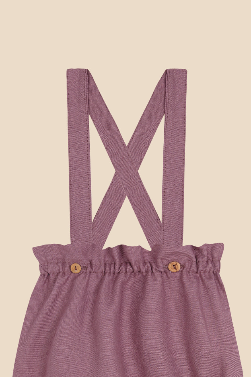 Purple straps bloomer