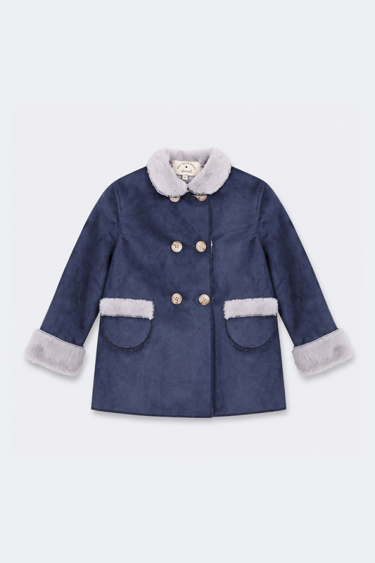 Van Gogh Blue short coat