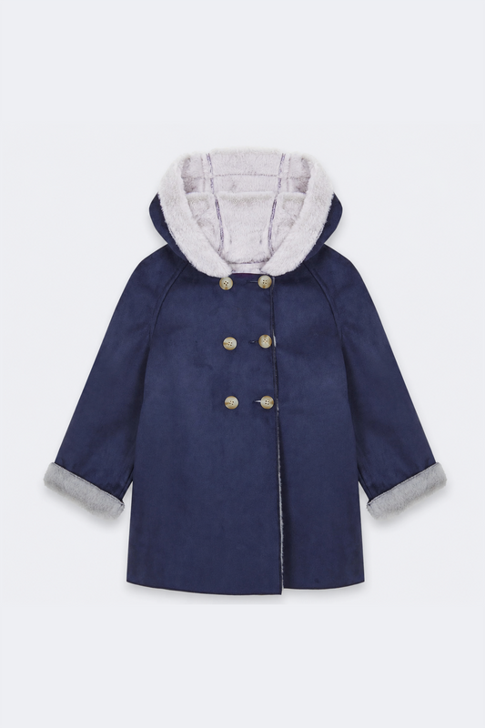 Van Gogh Blue coat with hood