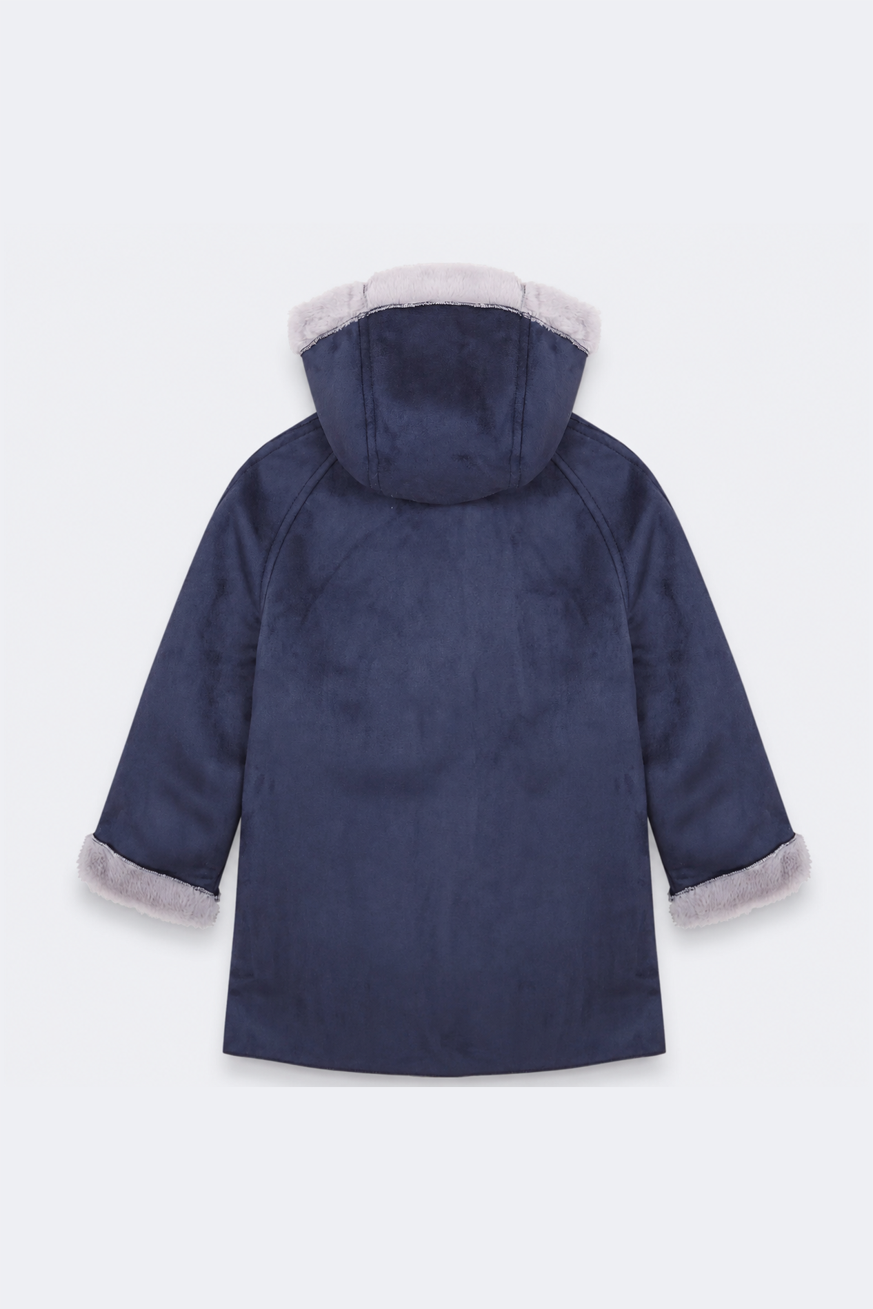 Abrigo Van Gogh capucha azul baby