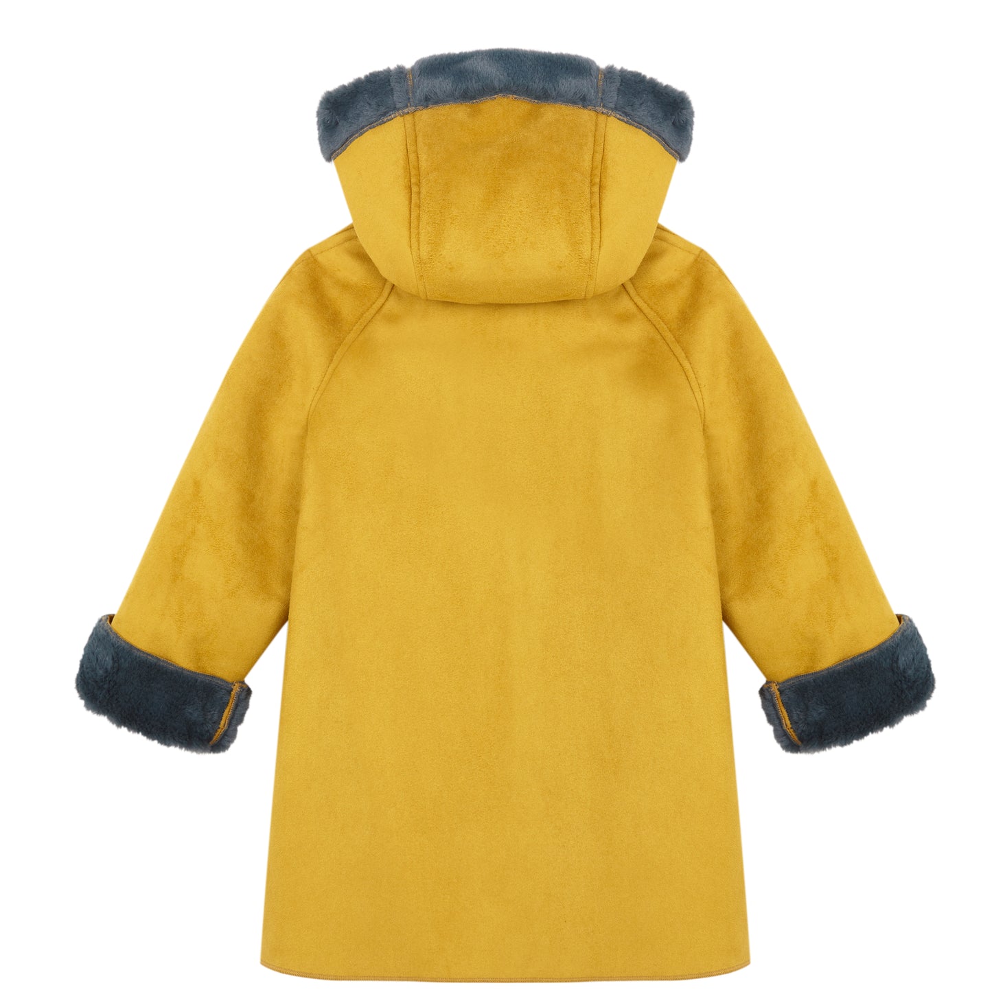 Van Gogh Mustard coat with hood