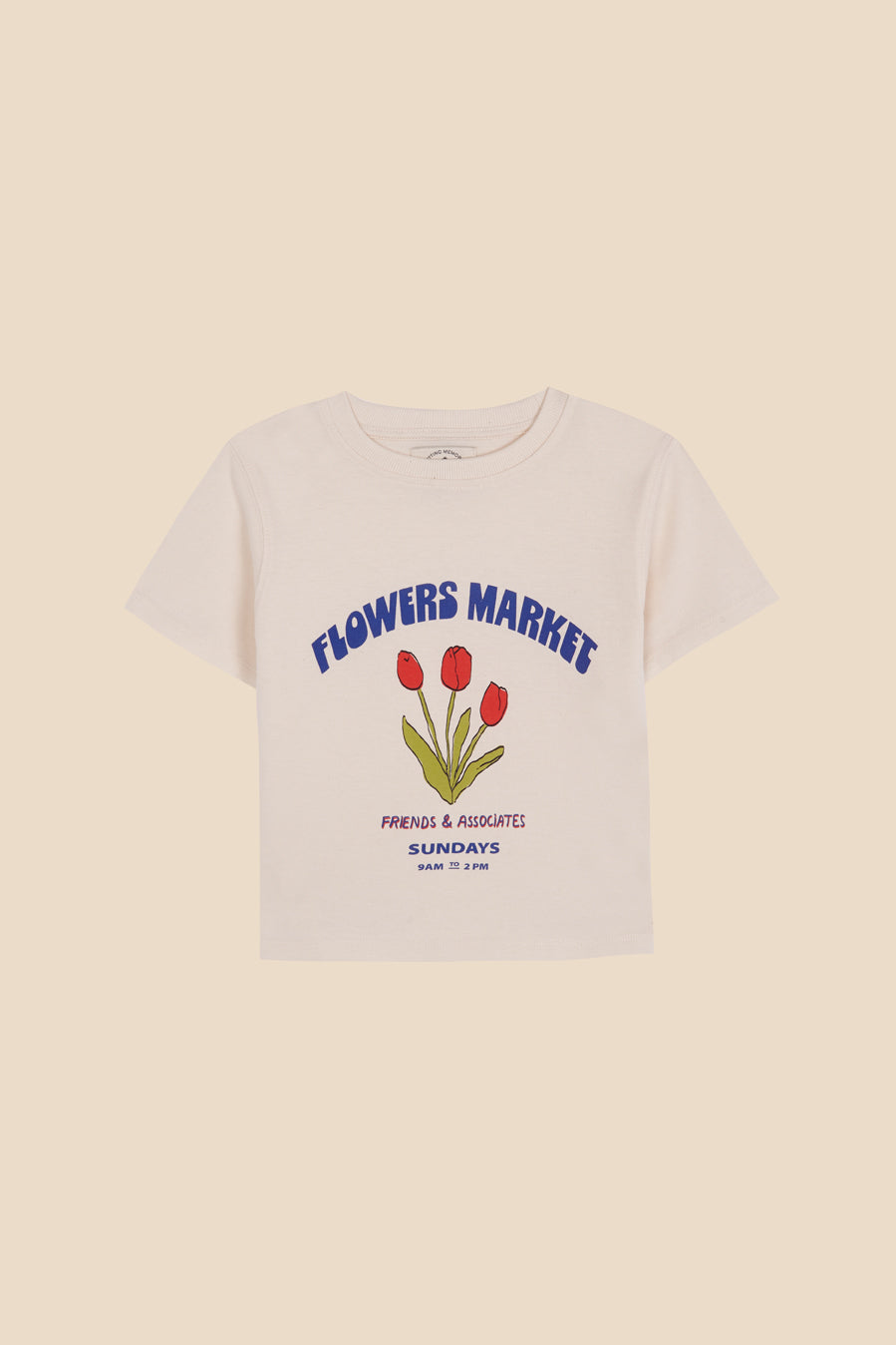 Camiseta Flowers Market girl