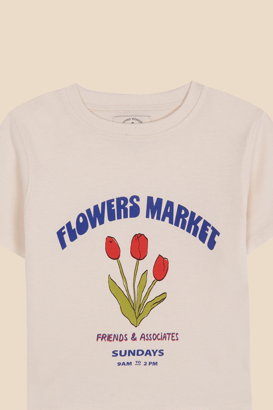 Camiseta Flowers Market girl