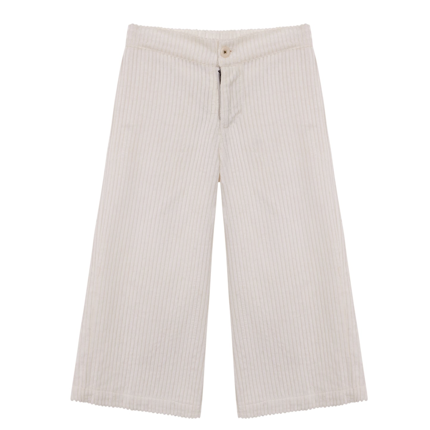 Ivory corduroy bell bottom pants baby