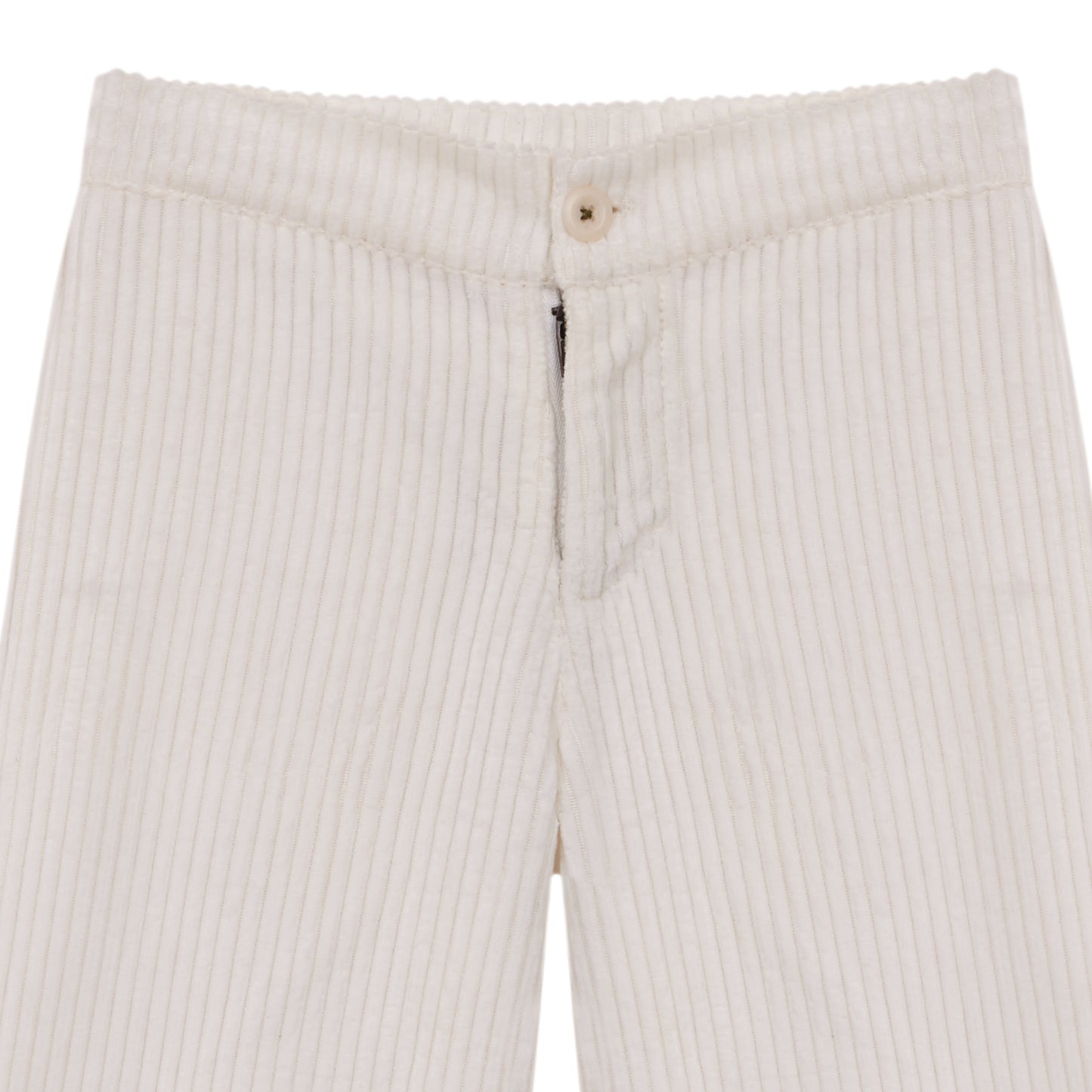 Ivory corduroy bell bottom pants kid