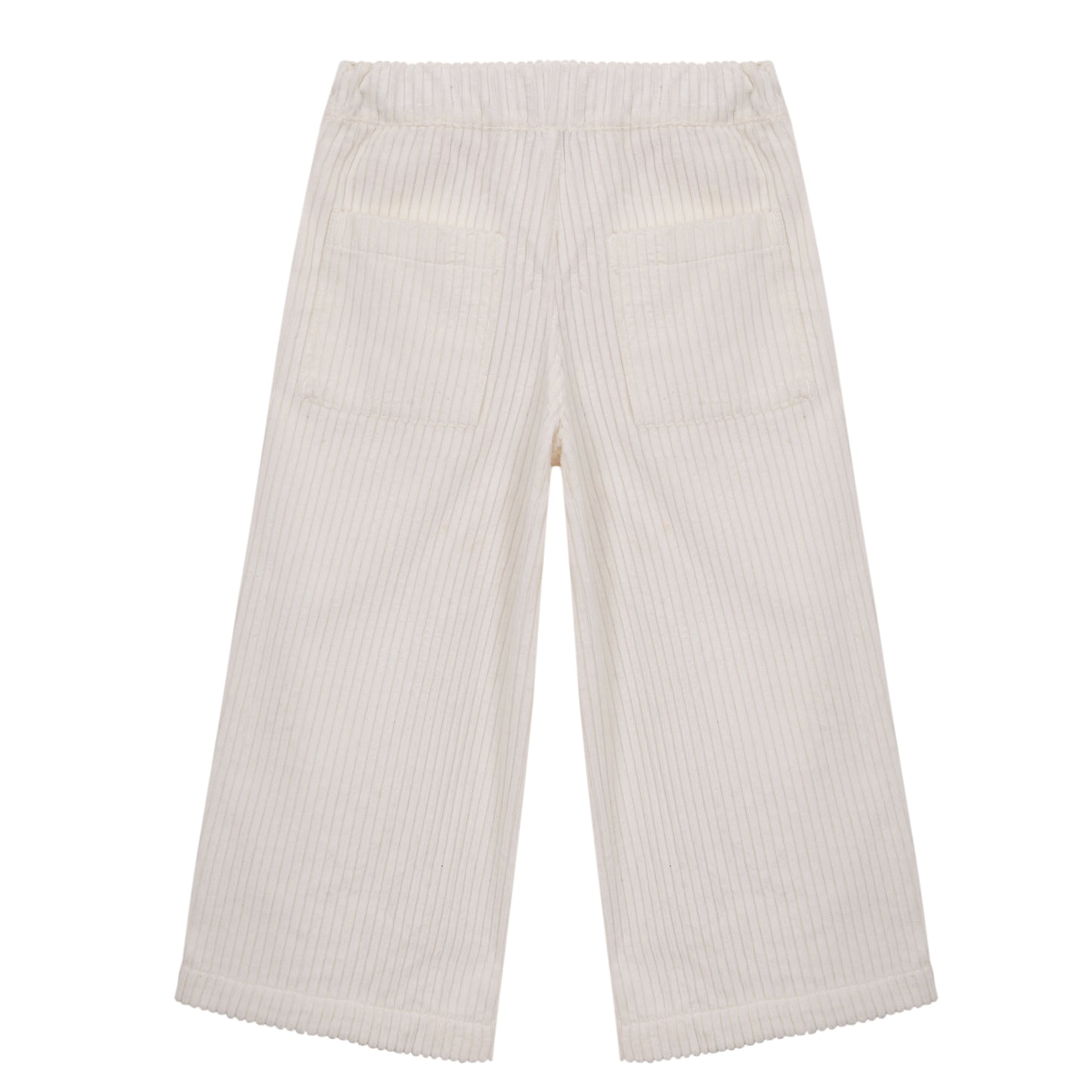 Ivory corduroy bell bottom pants baby