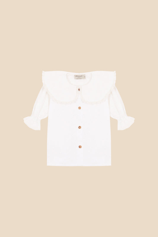 Batiste embroidered Chulísima shirt baby