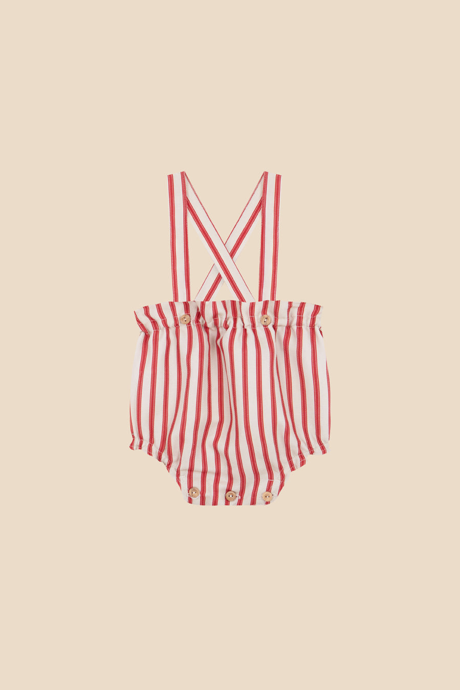 Red stripes straps bloomer