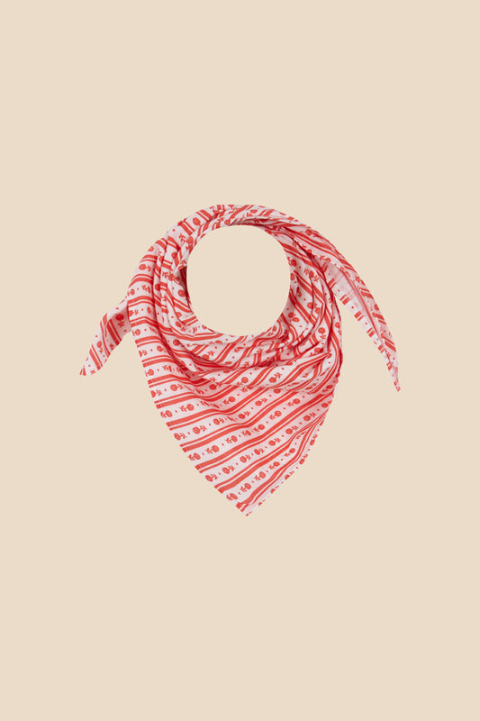 Headkerchief  Bares red