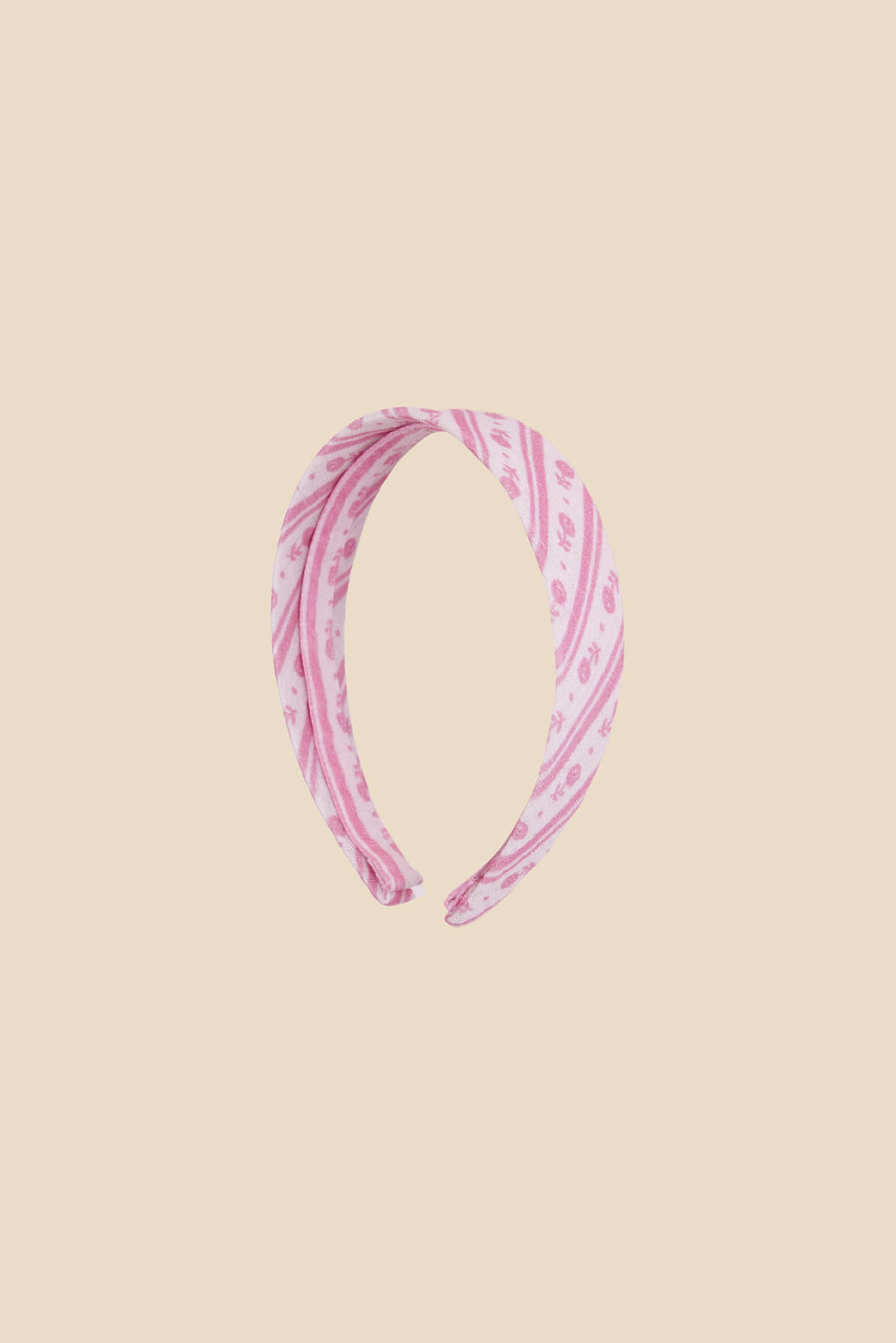 Flat Headband Bares pink