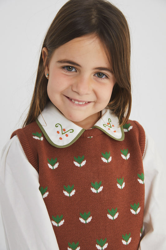 Tuli knit vest kid