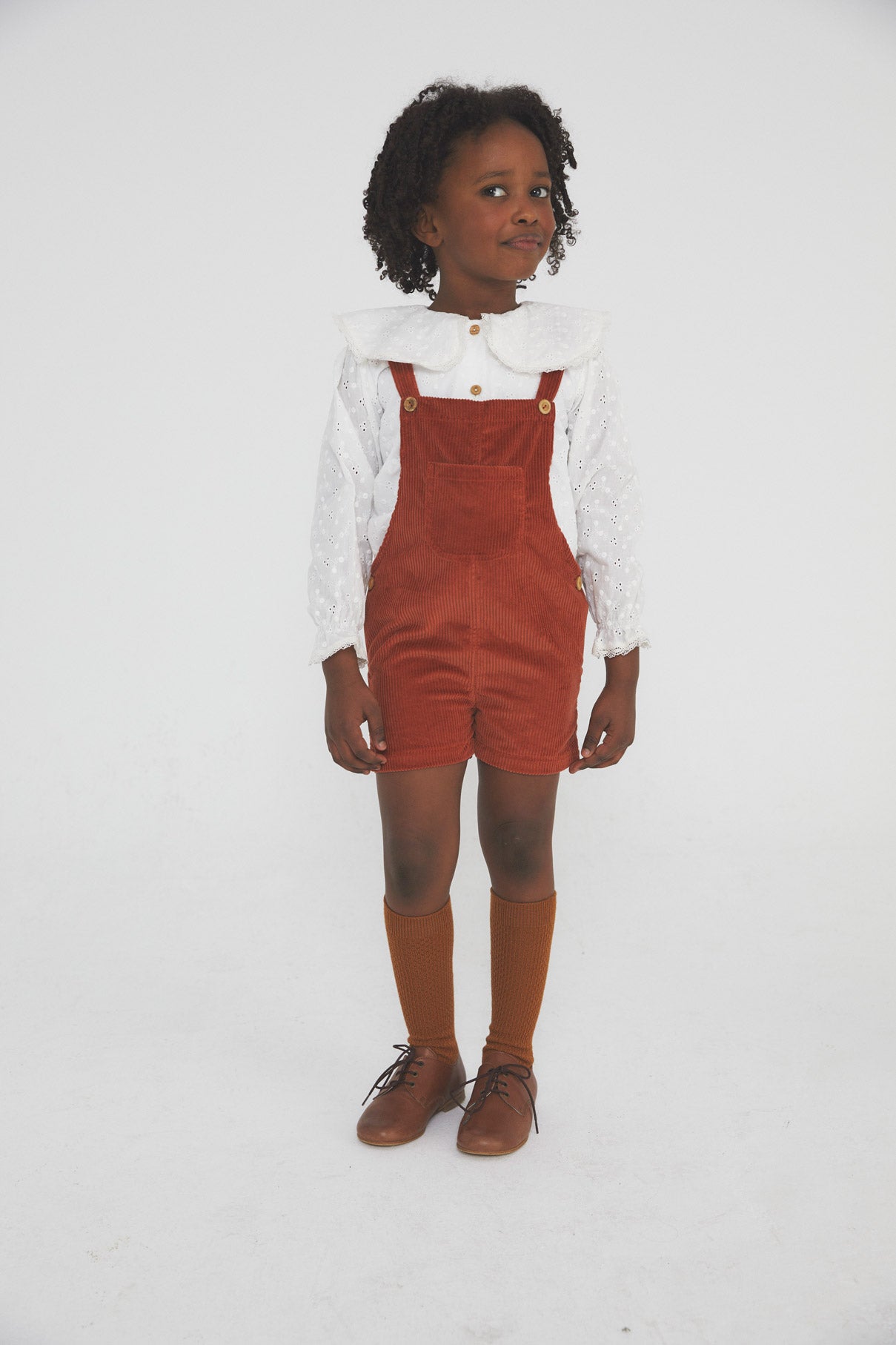 Cauldron corduroy short overall kid