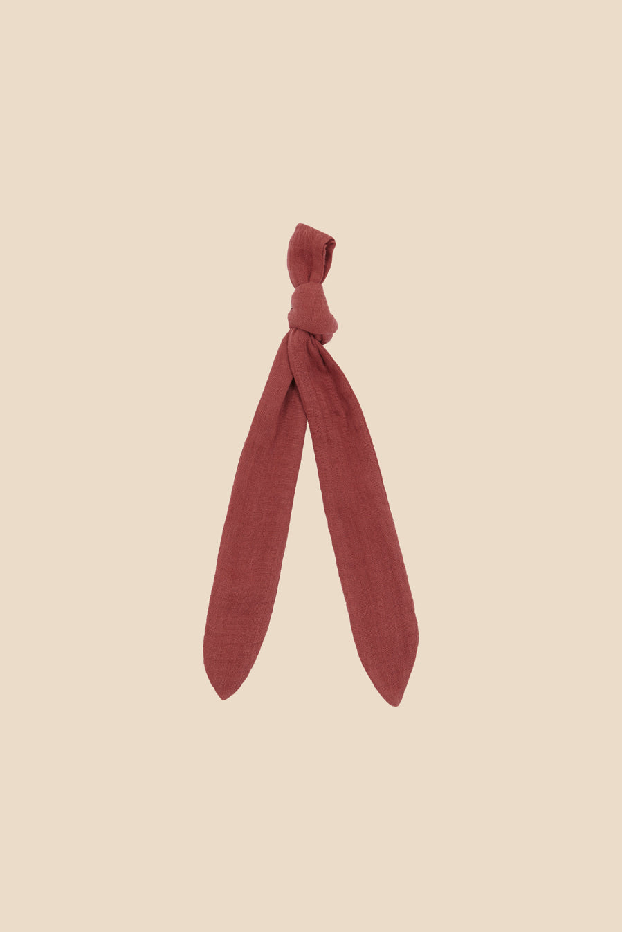 Cinta de pelo bambula Marsala