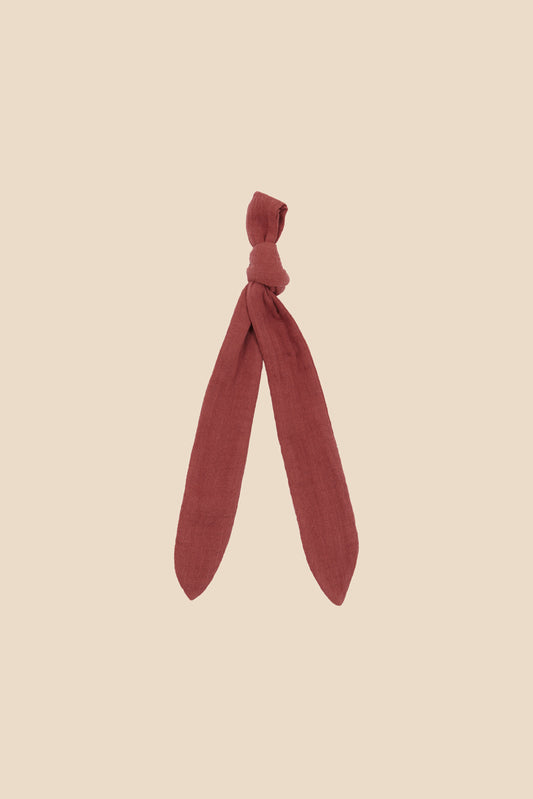 Cinta de pelo bambula Marsala