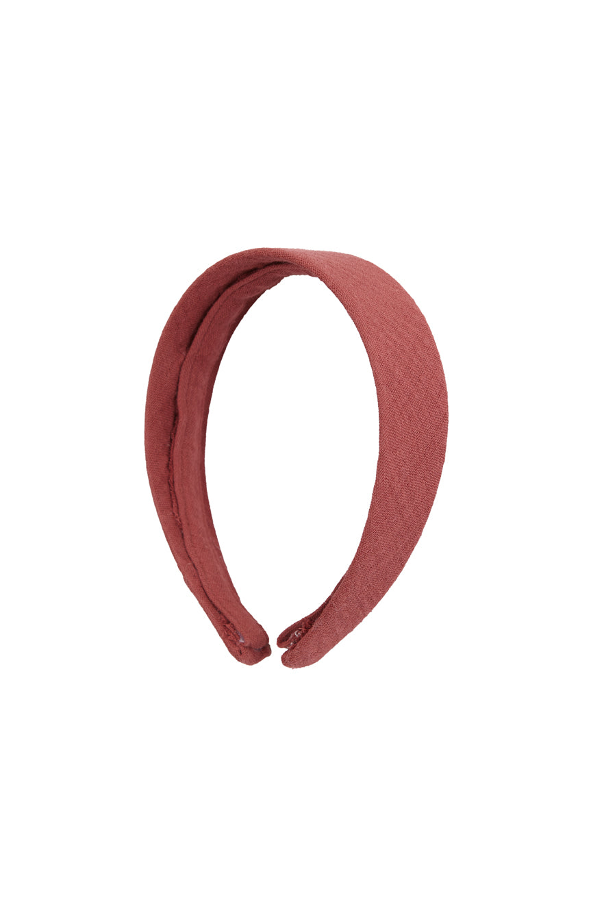 Bambula Marsala flat headband