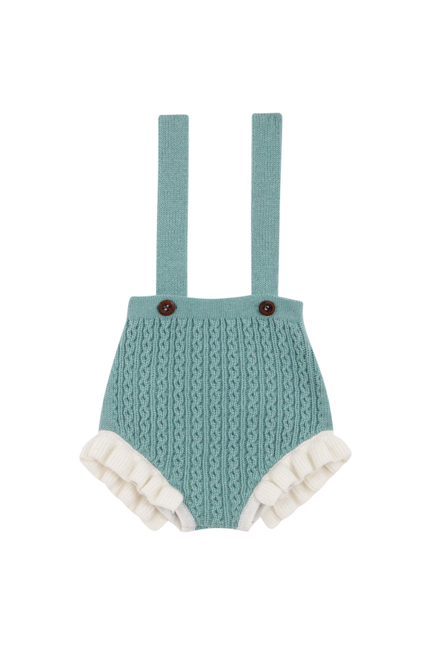 Mint knit straps bloomer
