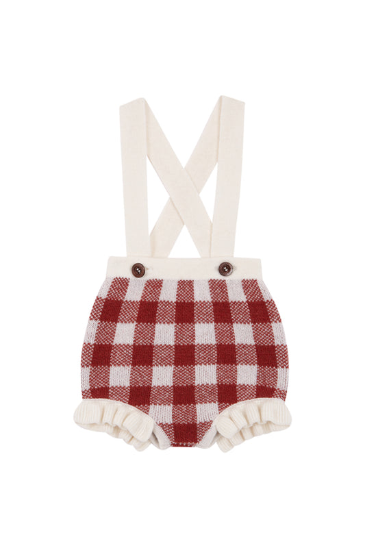 Gingham Russet straps bloomer