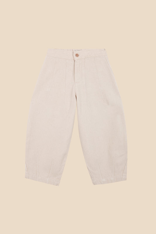Pantalón denim crudo niño
