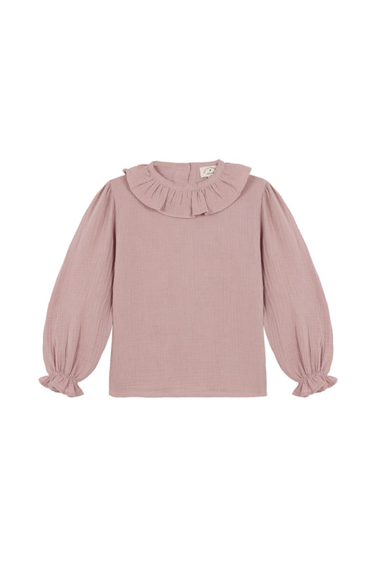 Camisa bambula Pink sand bebé